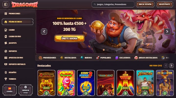 Besuchen Sie Jetzt den offiziellen Dragonia Casino Online auf Deutschland